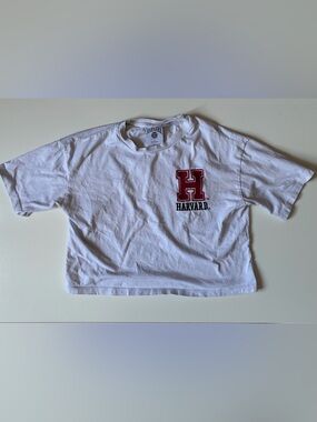 Harvard University White T-Shirt - Small